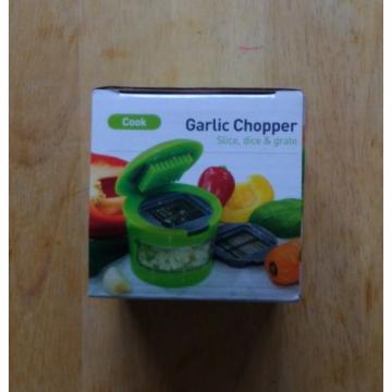 Garlic Chopper. Slice Dice Grate. New Boxed