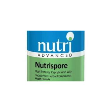 Nutri Advanced Nutrispore 60 Tablets with  Garlic, Thyme, Undecylenic Acid New