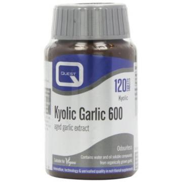 Quest Kyolic Garlic 600mg - Aged Garlic 120 Tablets