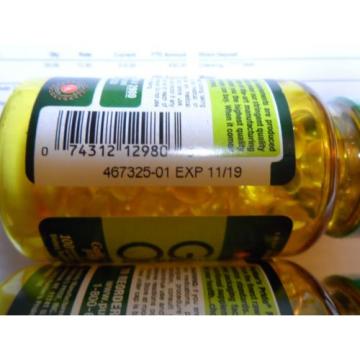 Garlic Oil 5000 MG 200 Caps Cholesterol Cardio Health Very Fresh Pills Exp 2019