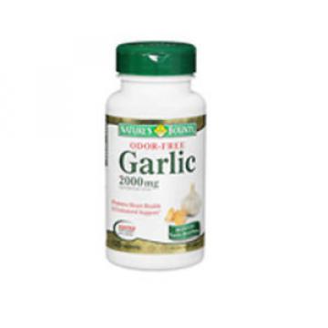 Nature&#039;s Bounty Odor Free Garlic 120 tabs 2000 mg