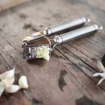 Garlic Press, Best Garlic Press Manual Crusher Heavy Duty Stainless Steel