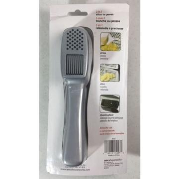 Amco Garlic Press and Slicer, Cast Zinc *New in Package &amp; Free Ship*