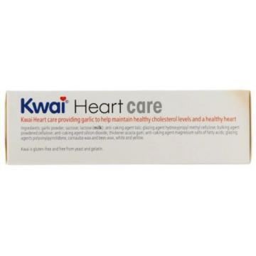Kwai Heart Care Garlic Tablets (100) NEW IN BOX Exp 08 / 2018
