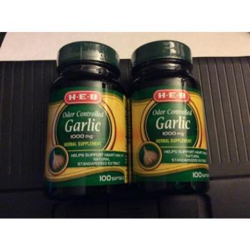 Garlic Extract Cardiovascular Original Formula - 200 Capsules ( 2 bottles)
