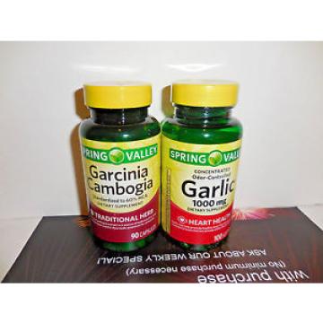 [2] Spring Valley - Garcinia Cambogia/Garlic!!