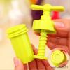 Plastic Garlic Press Crusher Masher Home Kitchen Slicer Squeezer Cleaning Tool #3 small image