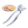 Stainless Steel Garlic Press Crusher Squeezer Masher Home Kitchen Mincer Tool