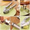 garlic press And Ginger Crusher Kitchen Tool Propresser Stainless Steel New