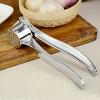 Modern Stainless Steel Garlic Press Crusher Squeezer Masher Home Kitchen Tool #3 small image