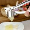 Modern Stainless Steel Garlic Press Crusher Squeezer Masher Home Kitchen Tool #5 small image