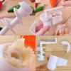 Multifunctional Garlic Ginger Crusher Grinder Press Rotate Kitchen Gadget TW