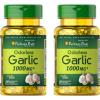 Odorless Garlic 1000 mg 300 Softgels Cholesterol Health Pills Very Fresh 2019 #4 small image