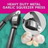 Garlic Press Squeezer Crusher Masher Heavy Duty Hand Tool Kitchen Mincer #1 small image