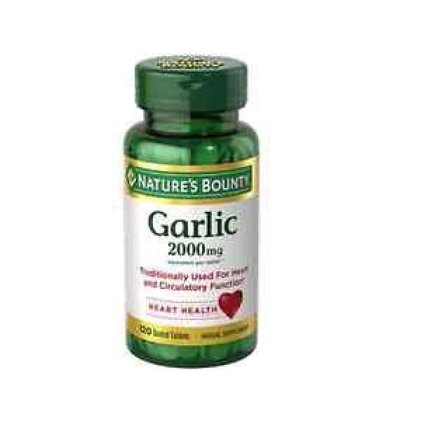 Nature&#039;s Bounty Garlic 2000mg, Tablets 120 ea #1 image