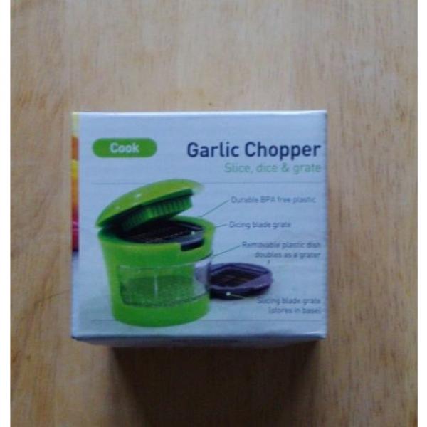 Garlic Chopper. Slice Dice Grate. New Boxed #4 image