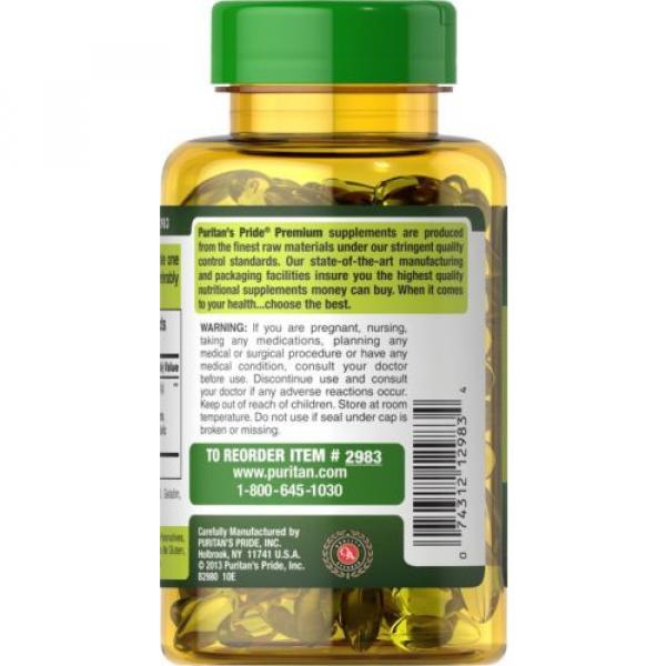 Puritan&#039;s Pride Garlic Oil 5000 mg-250 Rapid Release Softgels #3 image