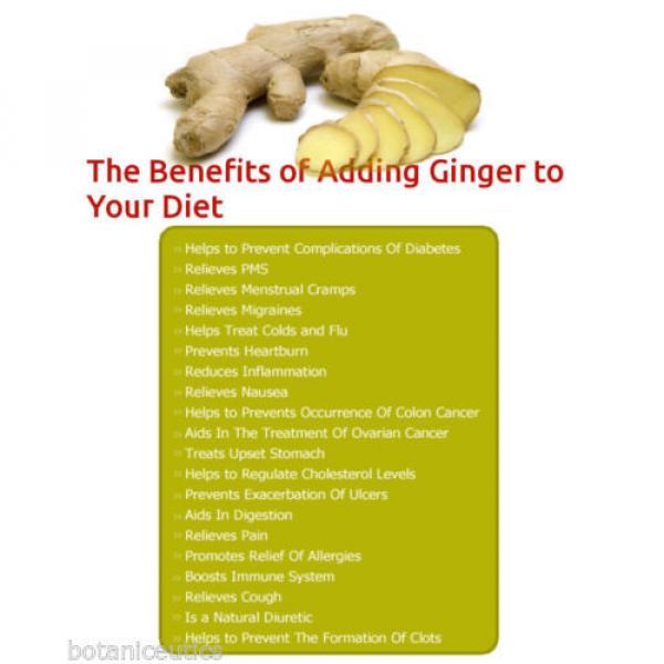 Organic Garlic &amp; Ginger - 90 Capsules: Healthy Circulatory Antioxidant 500 mgs #3 image