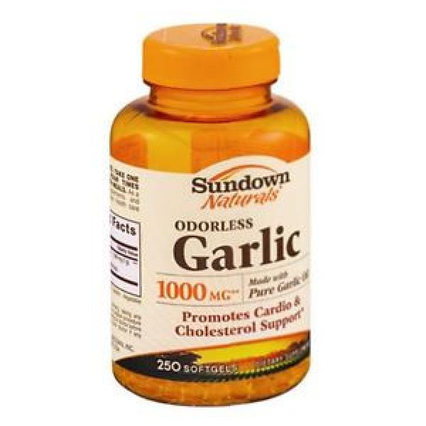 Sundown Naturals Odorless Garlic 1000 mg Softgels 250 ea (Pack of 3) #1 image