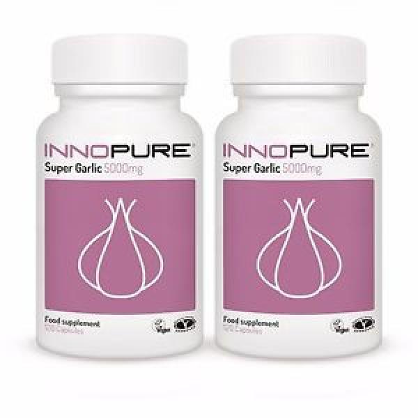 Innopure® Super Garlic, 240 Capsules 5000mg per capsule Heart Immune Health #1 image