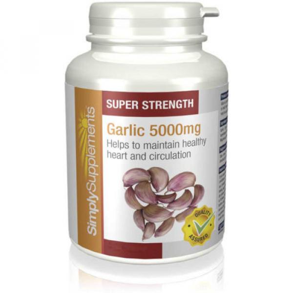 Simply Supplements Garlic 5000mg 360 Capsules (S535) #1 image