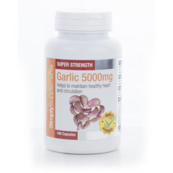 Simply Supplements Garlic 5000mg 360 Capsules (S535) #4 image