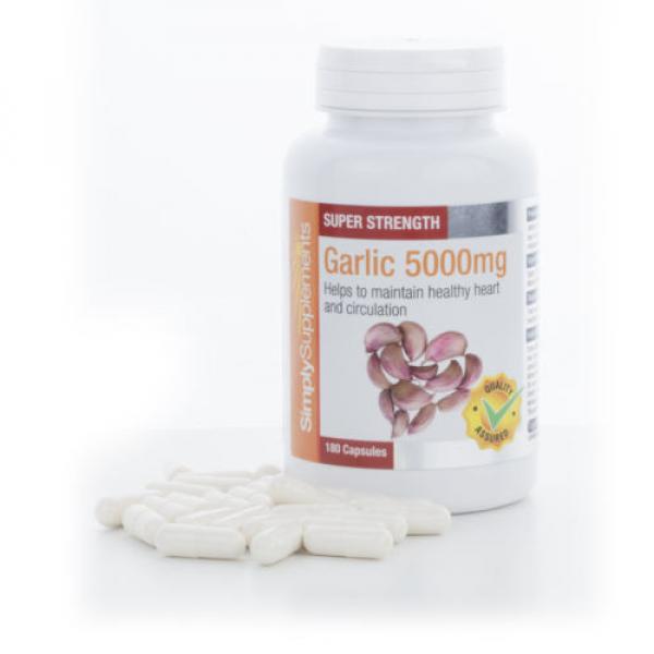 Simply Supplements Garlic 5000mg 360 Capsules (S535) #5 image