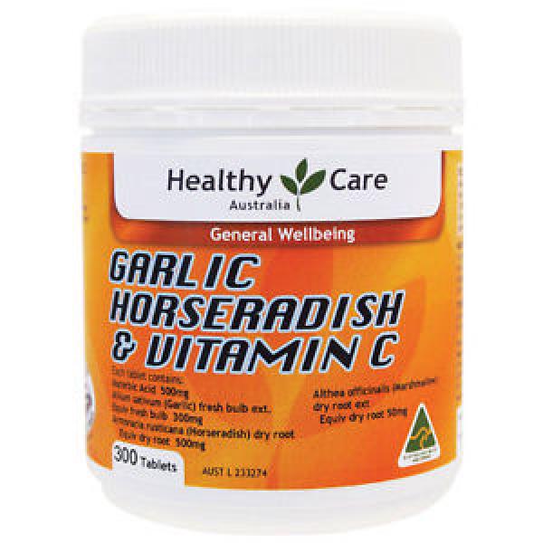 Healthy Care Horseradish &amp; Garlic &amp; Vitamin C 300 #1 image