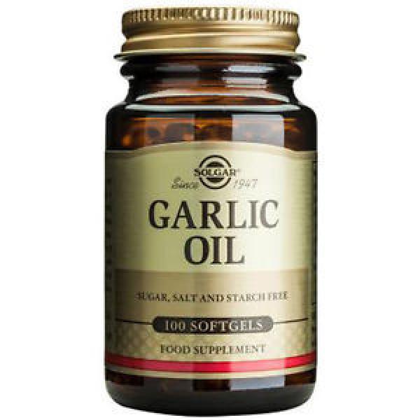 Solgar Garlic Oil 100 Softgels #1 image