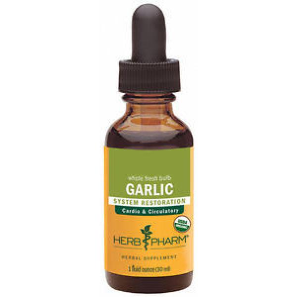 HERB PHARM - Garlic Extract for Cardiovascular and Circulatory Support - 1 oz #1 image