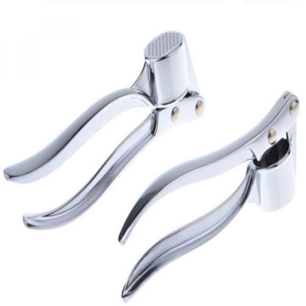 Home Use Stainless Steel Hand Squeeze Juicer Jumbo Garlic Press Cleaning Tools #1 image