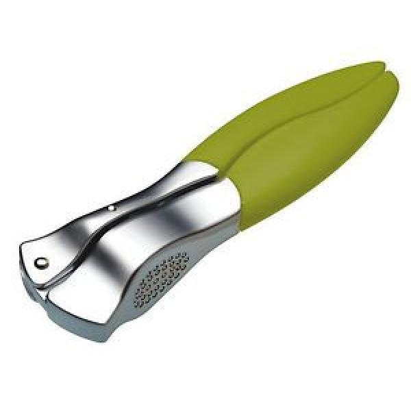 Colourworks Green Garlic Press With Soft Touch Handle #1 image