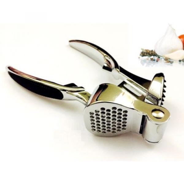 HEAVY DUTY PROFESSIONAL STAINLESS STEEL GARLIC PRESS CRUSHER #1 image