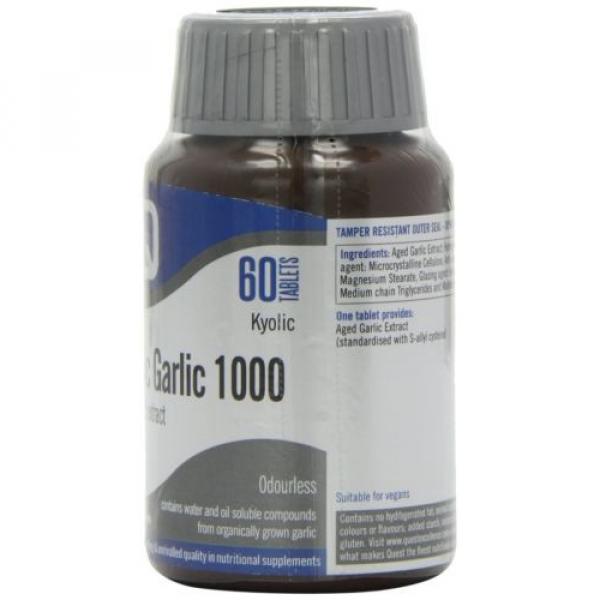 Quest Kyolic Garlic 1000mg - Aged Garlic Extract - 60 Tablets 60tabs #2 image