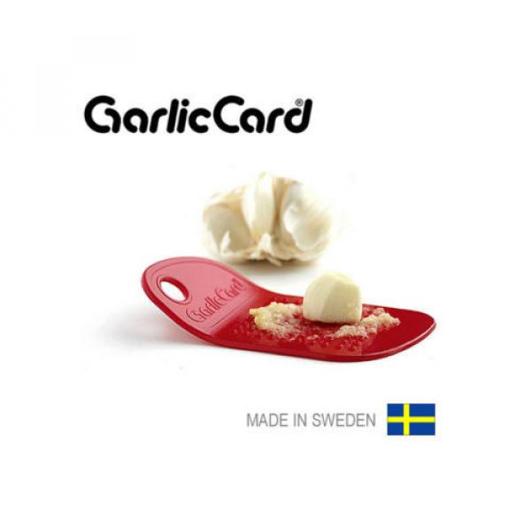 Garlic Card Garlic Grater Press, Made in Sweden #3 image