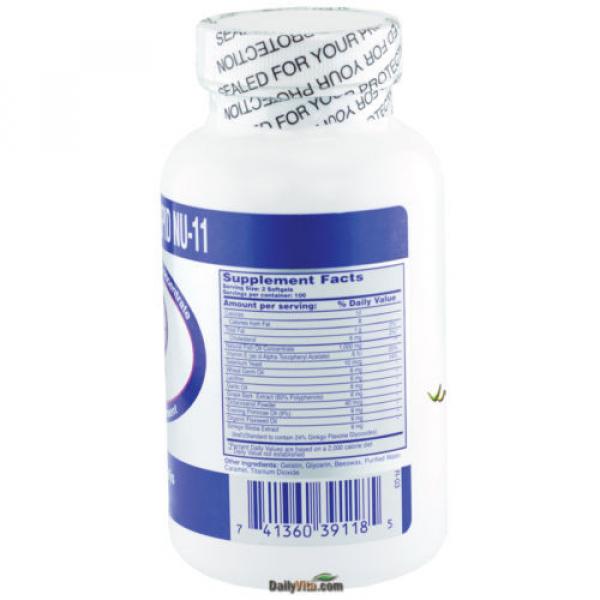 2x Marine Lipid Concentrate Omega-3,6,9 Fish Oil+Flaxseed+Garlic+Ginkgo 200 Caps #3 image
