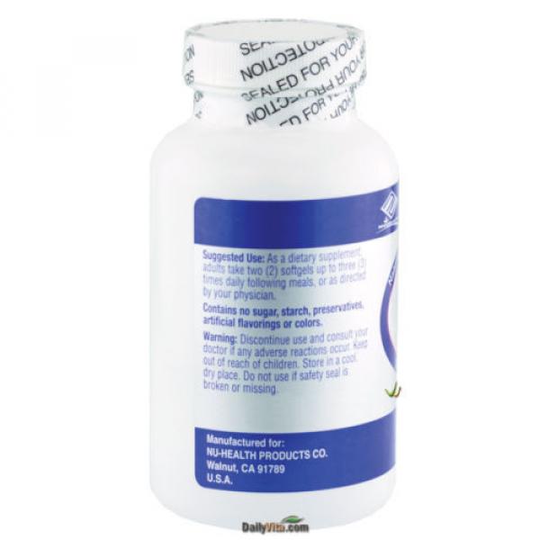 2x Marine Lipid Concentrate Omega-3,6,9 Fish Oil+Flaxseed+Garlic+Ginkgo 200 Caps #4 image