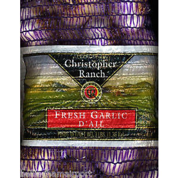 Christopher Ranch 3 Pounds Fresh Garlic USA California Grown  FAST FREE SHIPPING #1 image