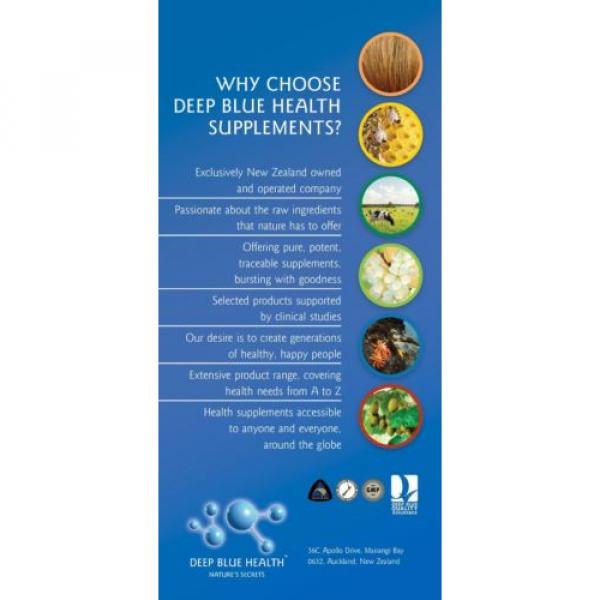 Garlic (540 caps) Heart Health New Zealand Buy 5 get 1 FREE! Deep Blue Health #2 image