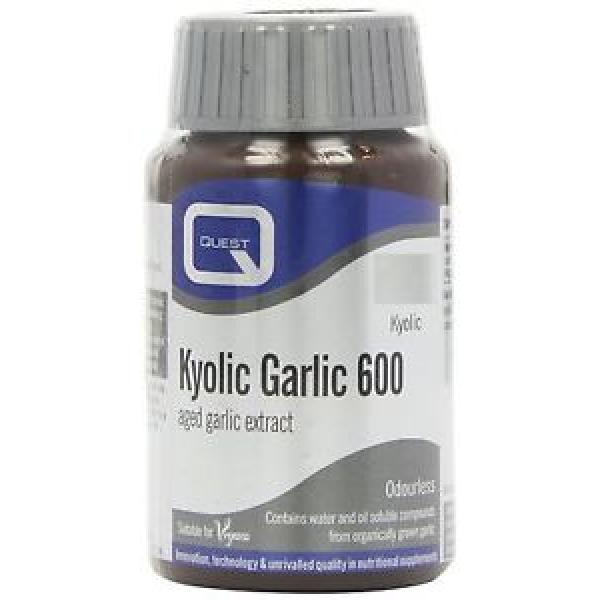 QUEST KYOLIC GARLIC 600 ODOURLESS 90 TABLETS FOR 60 50% EXTRA FREE 60+30tabs #1 image
